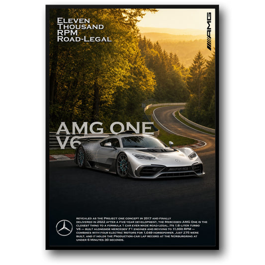 AMG One V6 | Eleven Thousand RPM Supercar | Road-Legal High Performance