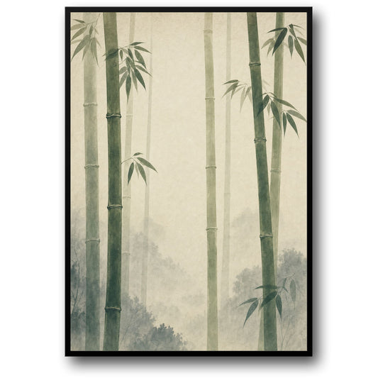 SÉRÉNITÉ D'UNE FORÊT DE BAMBOUS