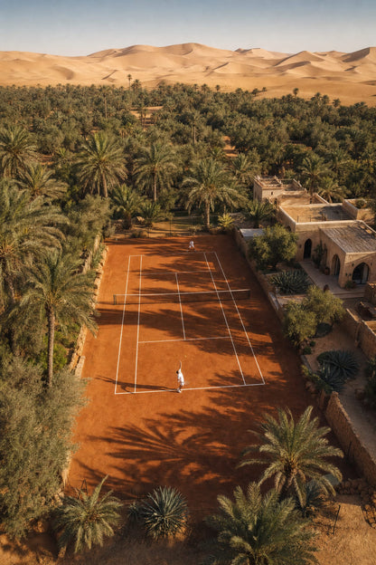 LA COUR DU DÉSERT