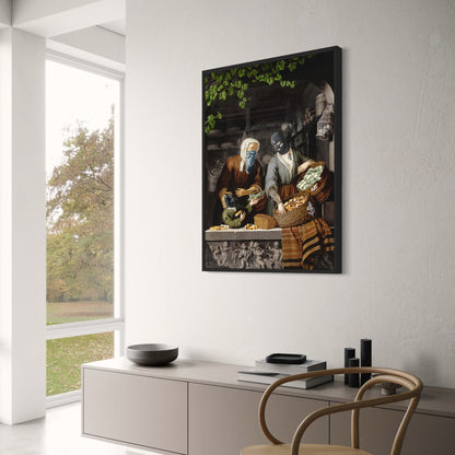 Modern Still Life | Characters & Masks | Street Art