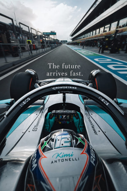 THE FUTURE ARRIVES FAST
