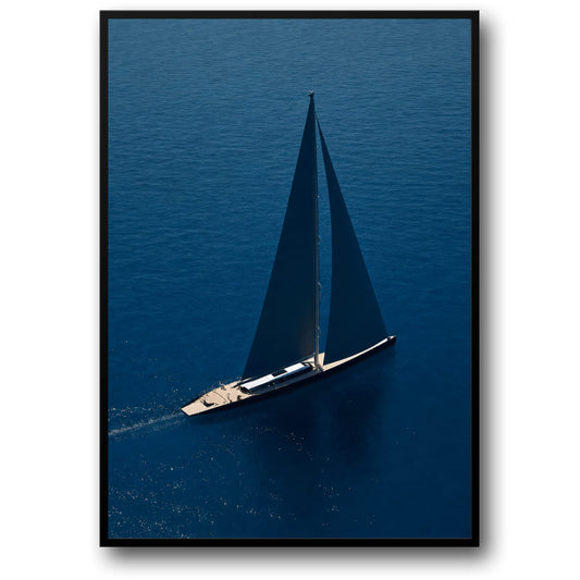 SEGELBOOT-GELASSENHEIT