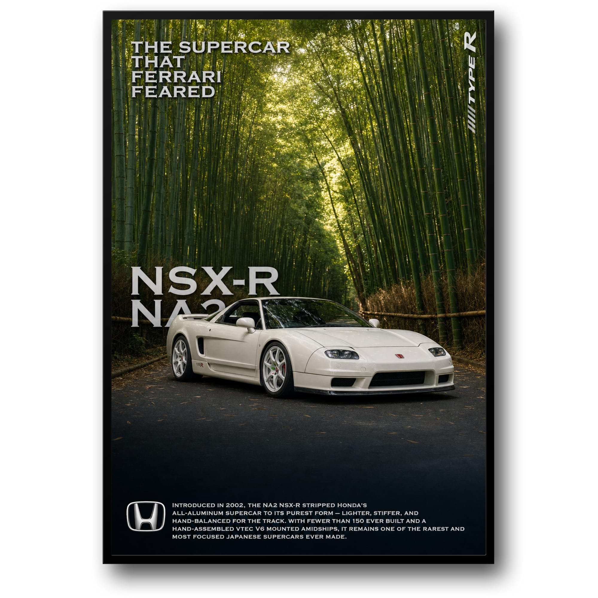 HONDA NSX-R: THE ICON – Wall Of Art Studio