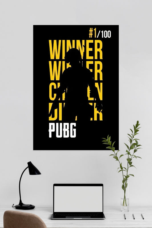 DÎNER AU POULET | PUBG | AFFICHES DE JEU