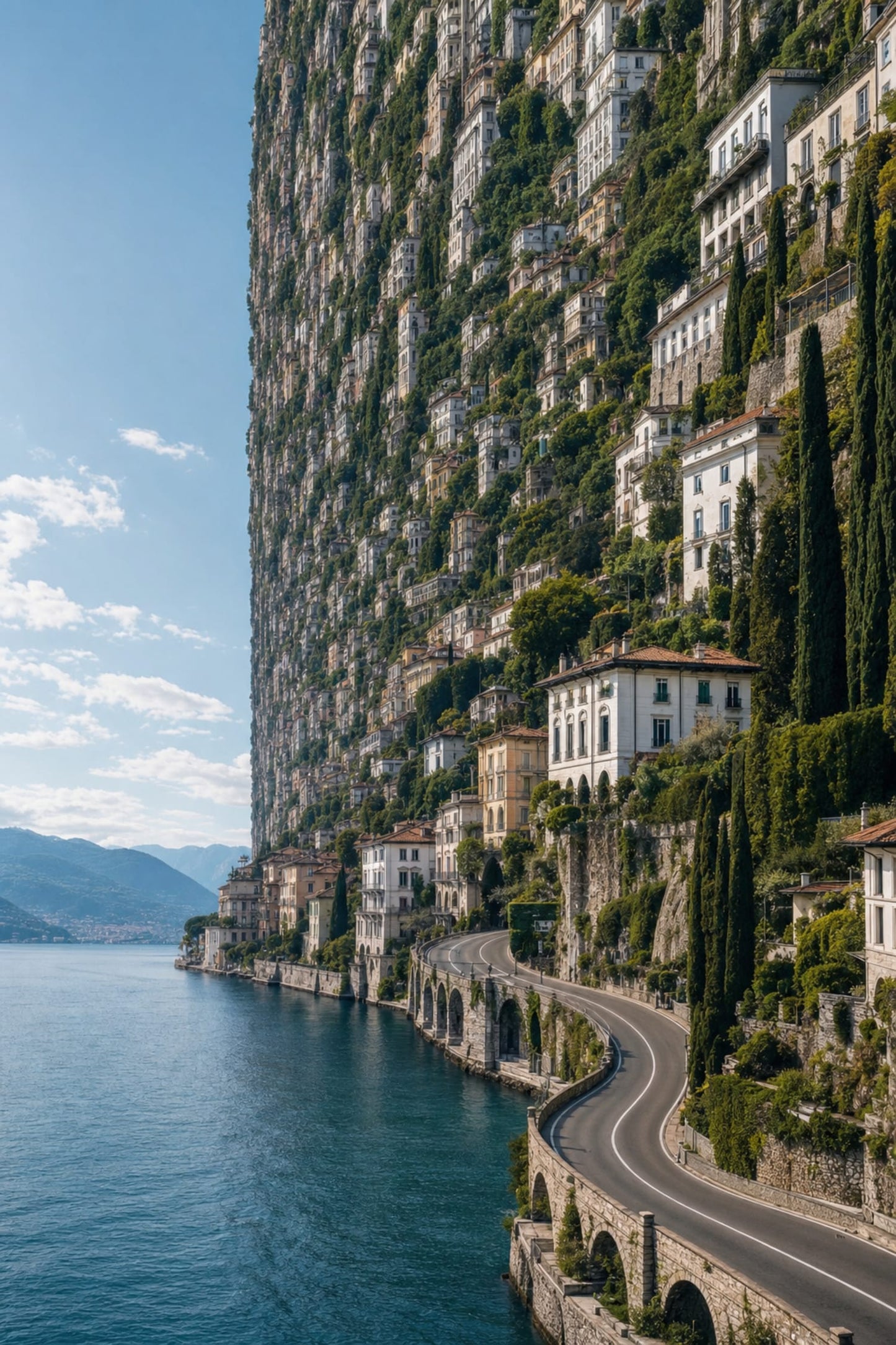 THE CLIFFSIDE CITYSCAPE