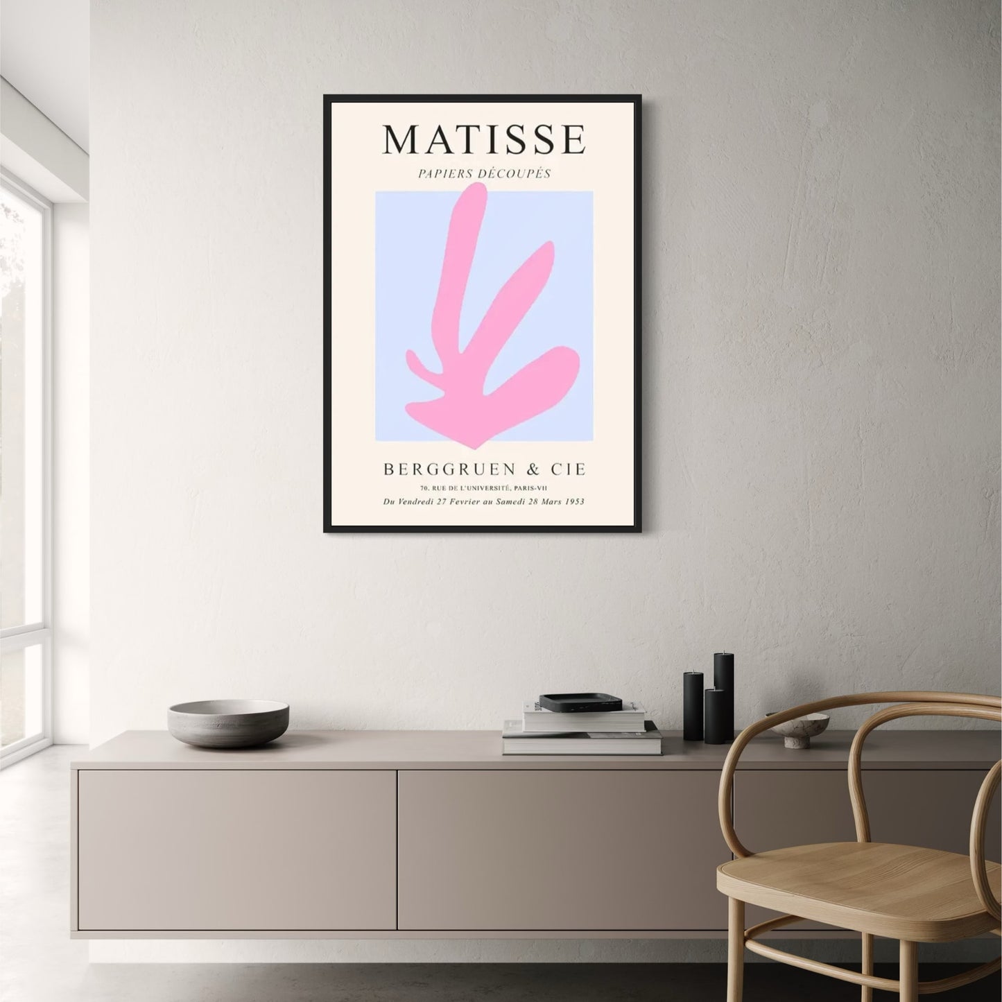 Henry Matisse | Cut-Outs Masterpiece Poster | Color and Shape Whispers | Berggruen & Co. Collection