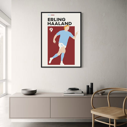 Erling Haaland | Voetballegende Kunst
