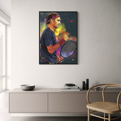 Roger Federer | Gefocuste Tennis Kunst