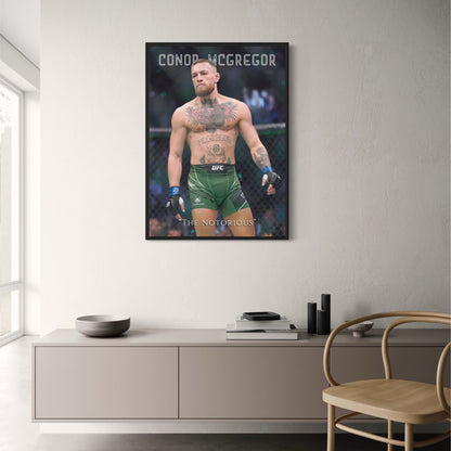 Conor McGregor UFC Poster Der berüchtigte MMA-Kämpfer Wandkunst