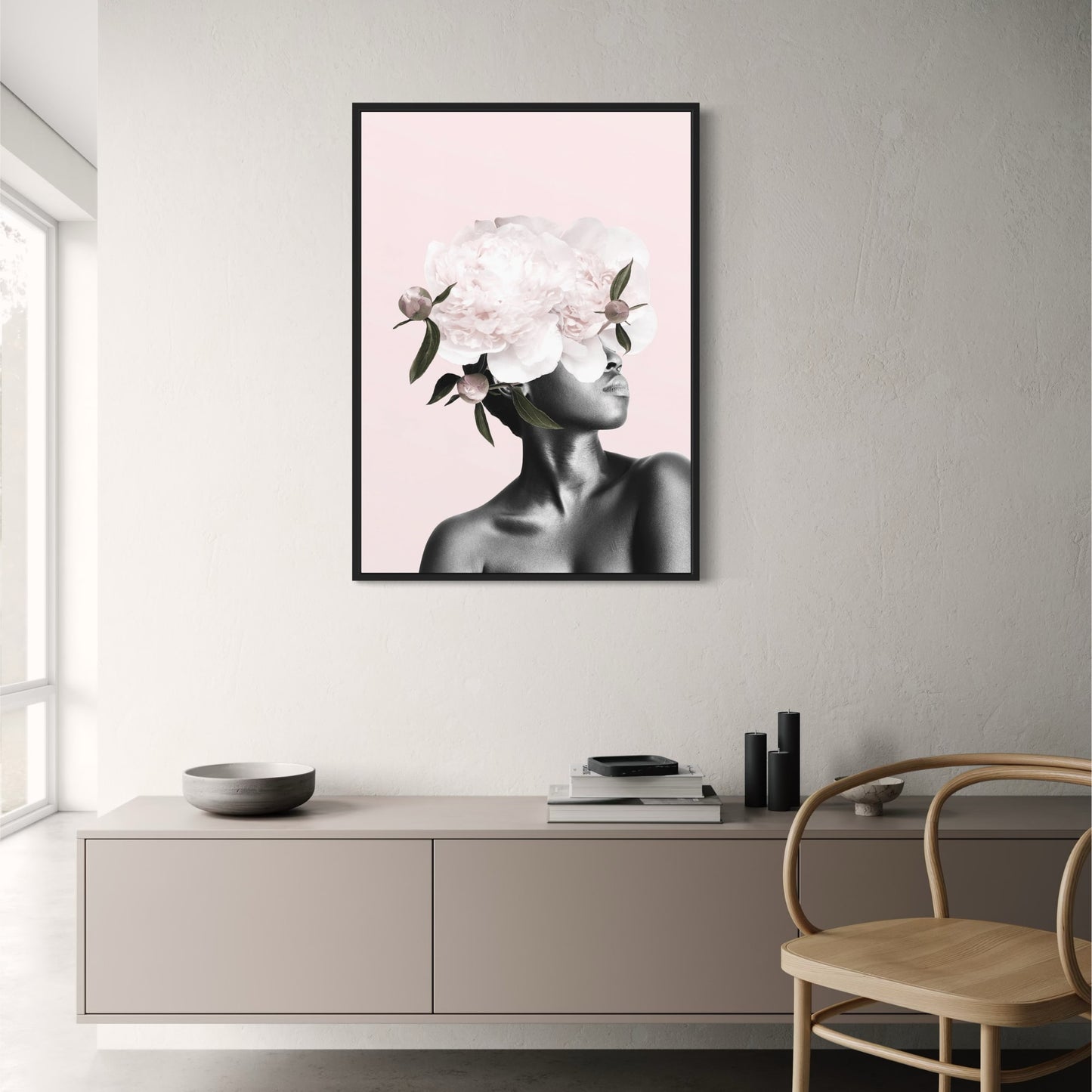 Bloemenhoofd | Roze Botanisch