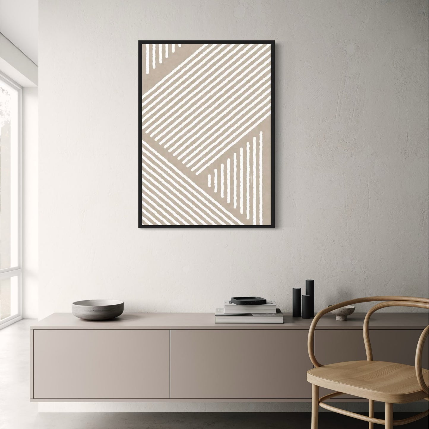 Strukturierte Ruhe | Stille Kunstwerke