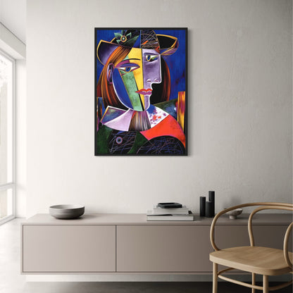 Abstrakter Vintage-Stil | Picasso-Klassiker im Anime-Stil