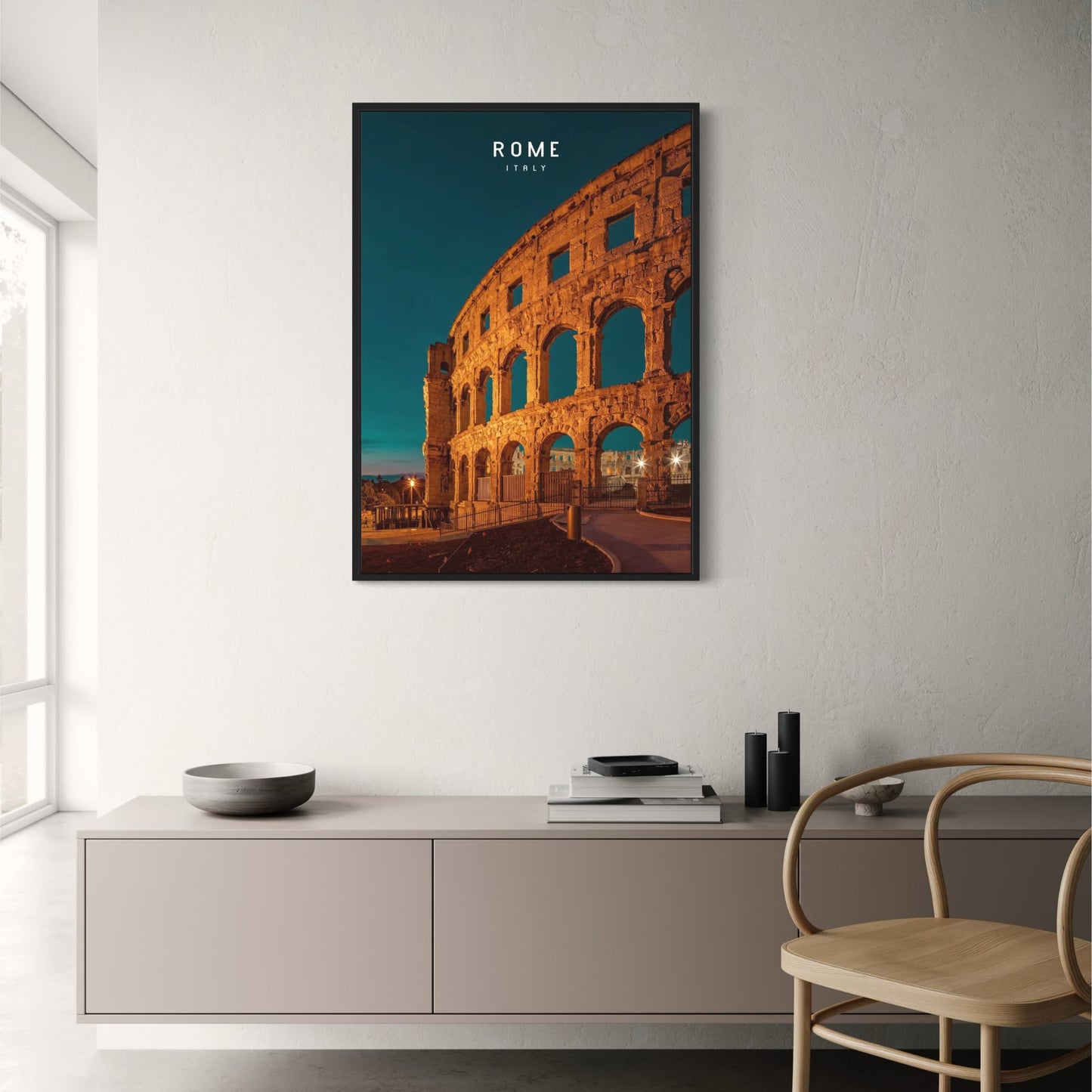 Pula Arena | Rome | Italy | Step into Ancient Roman History | Iconic Architectural Masterpiece | Captivating Rome Posters