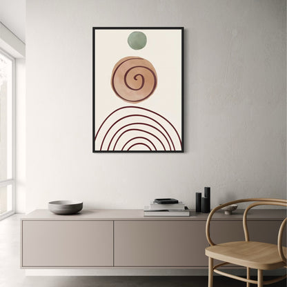 Goldene Strahlen | Botanischer Minimalismus