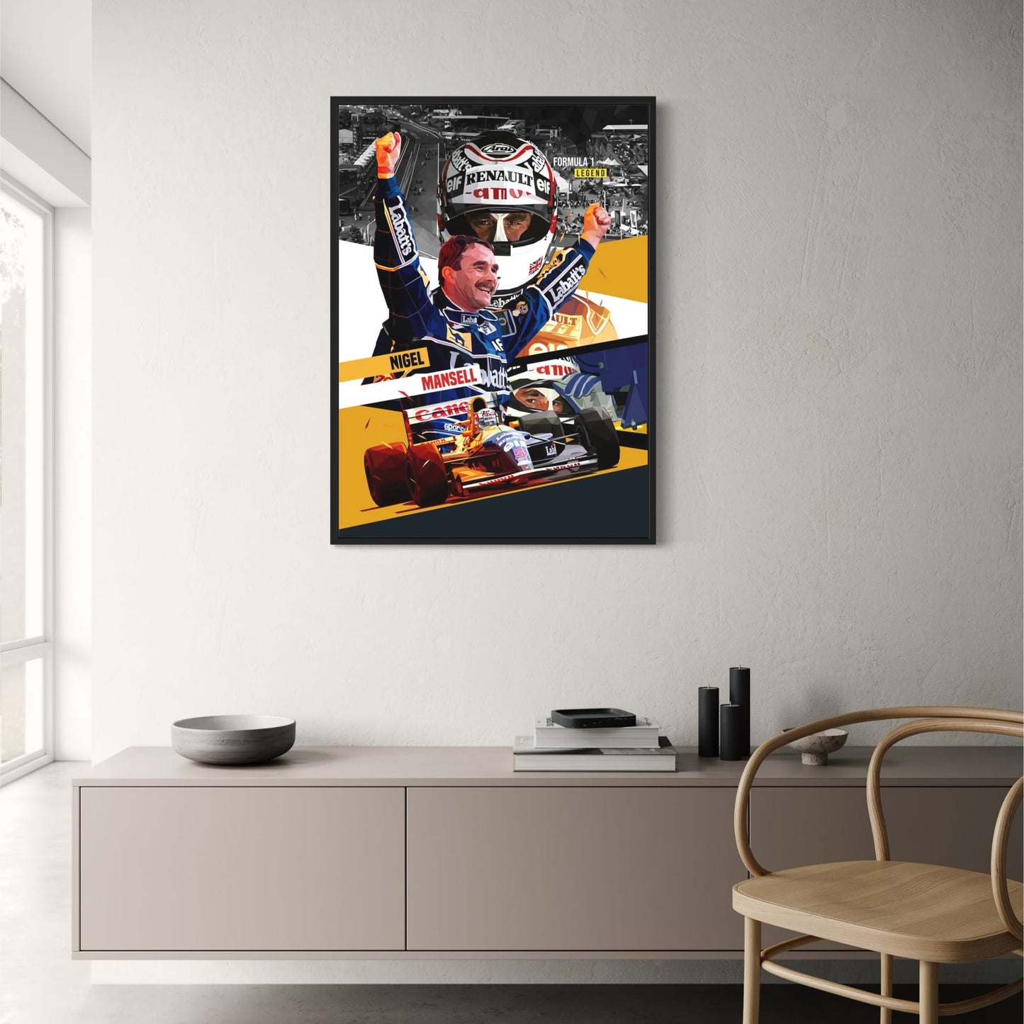 Nigel Mansell | F1-Helmdesign