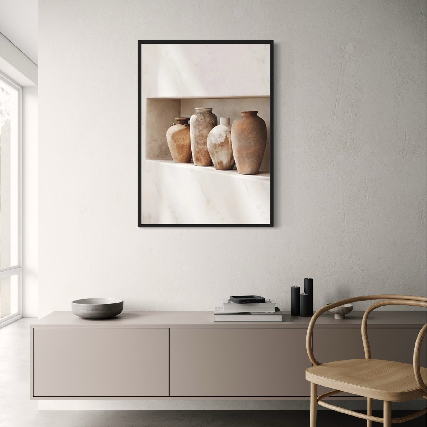 Böhmische, erdige Eleganz | Poster | Künstlerische Wanddekoration | Von der Natur inspiriertes Design | Kunstwerke für Haus und Garten | Visuelle Ästhetik | Natürliche Farbpalette | Schlafzimmer- und Wohnzimmerdekor