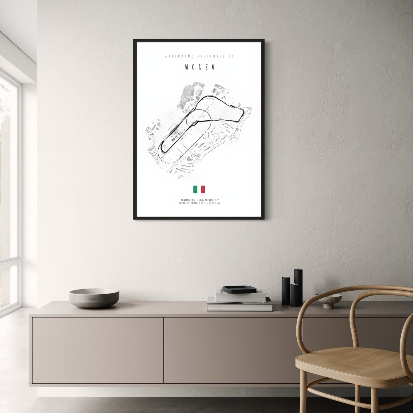 Monza F1 Circuit Indeling | Racing Kunst