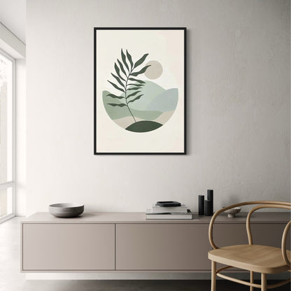 Grünes Abstrakt | Modernes, von der Natur inspiriertes Design