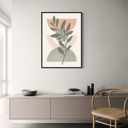 Flora in Focus | Botanical Art Print Poster | Home Decor Wall Art | Nature-Inspired Artwork | Garden-Themed Poster