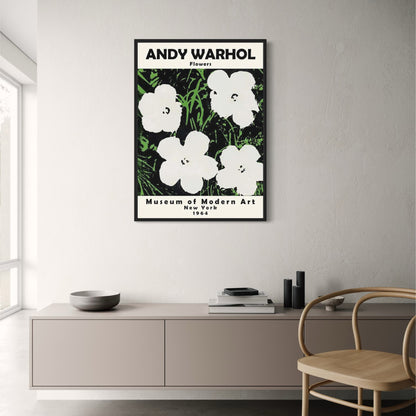 Andy Warhol | Bloemen | Pop Art | Levendig Bloemmotief 1964