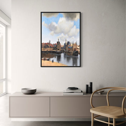 Rembrandt | View of Delft | Antique Dutch Landscape