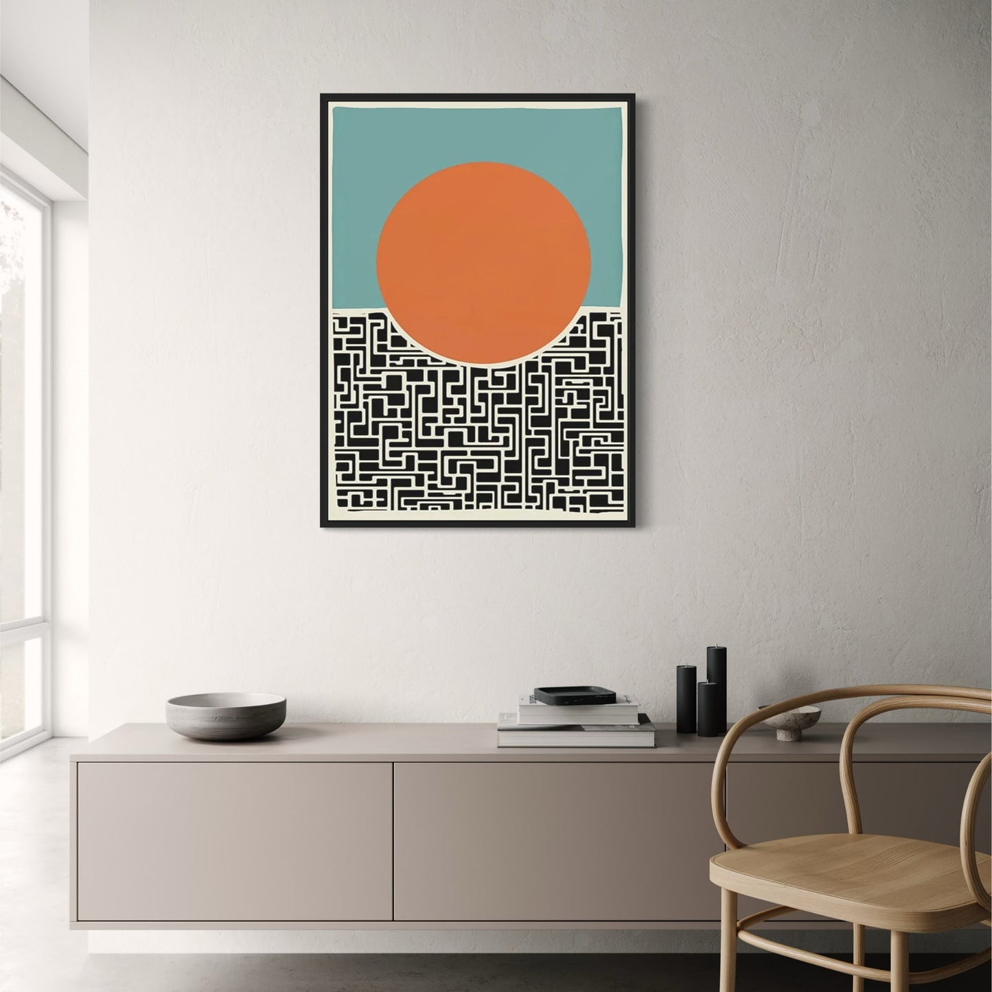 Sonnenuntergangsstimmung | Küstenlandschaft