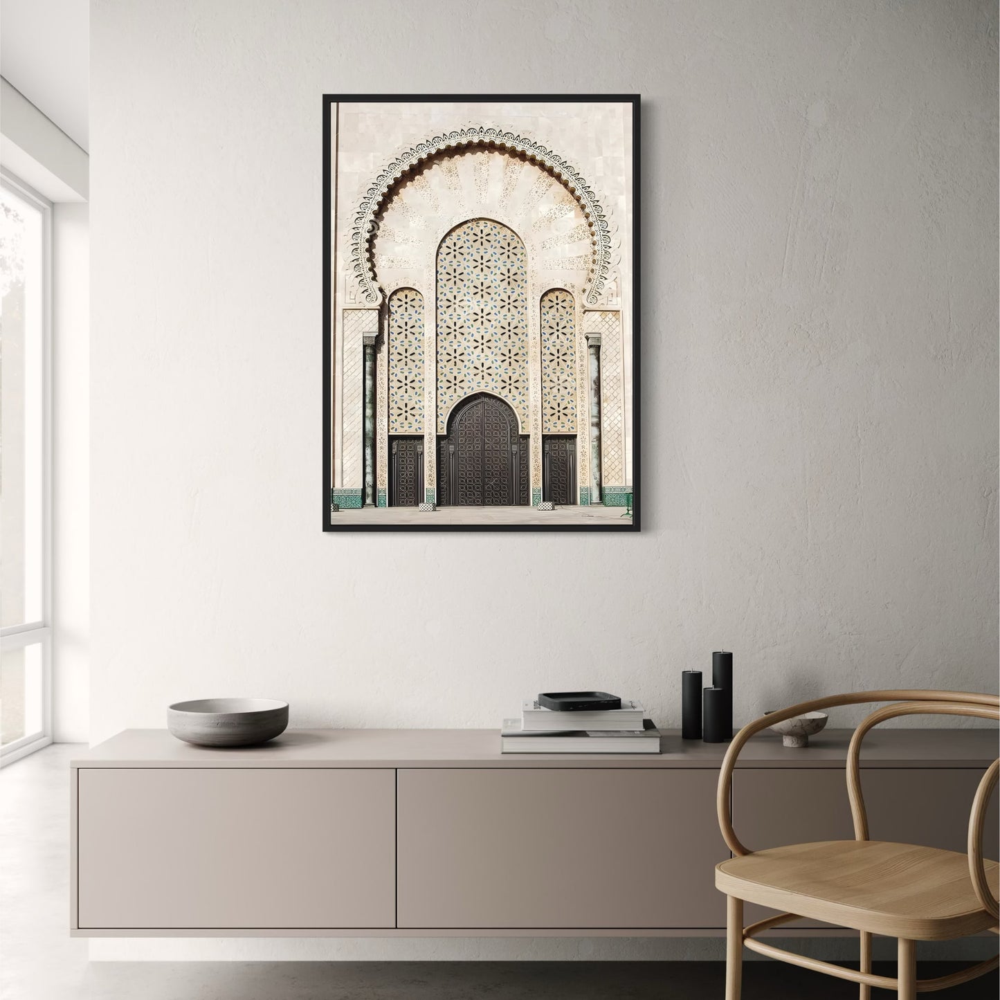 Majestueuze Moskee Poort | Kunst van Islamitische Architectuur