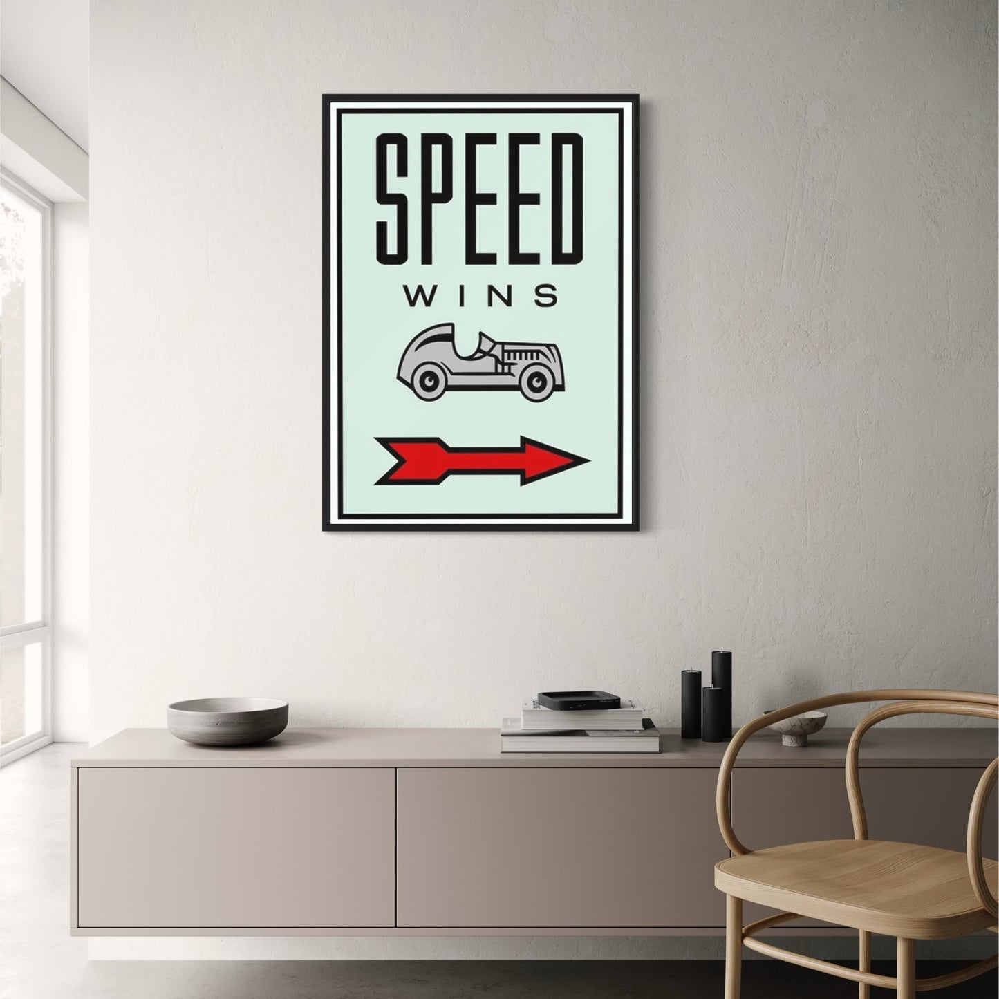 Monopoly-Inspiration | Schnelligkeit führt zum Sieg | Motivierendes Zitat