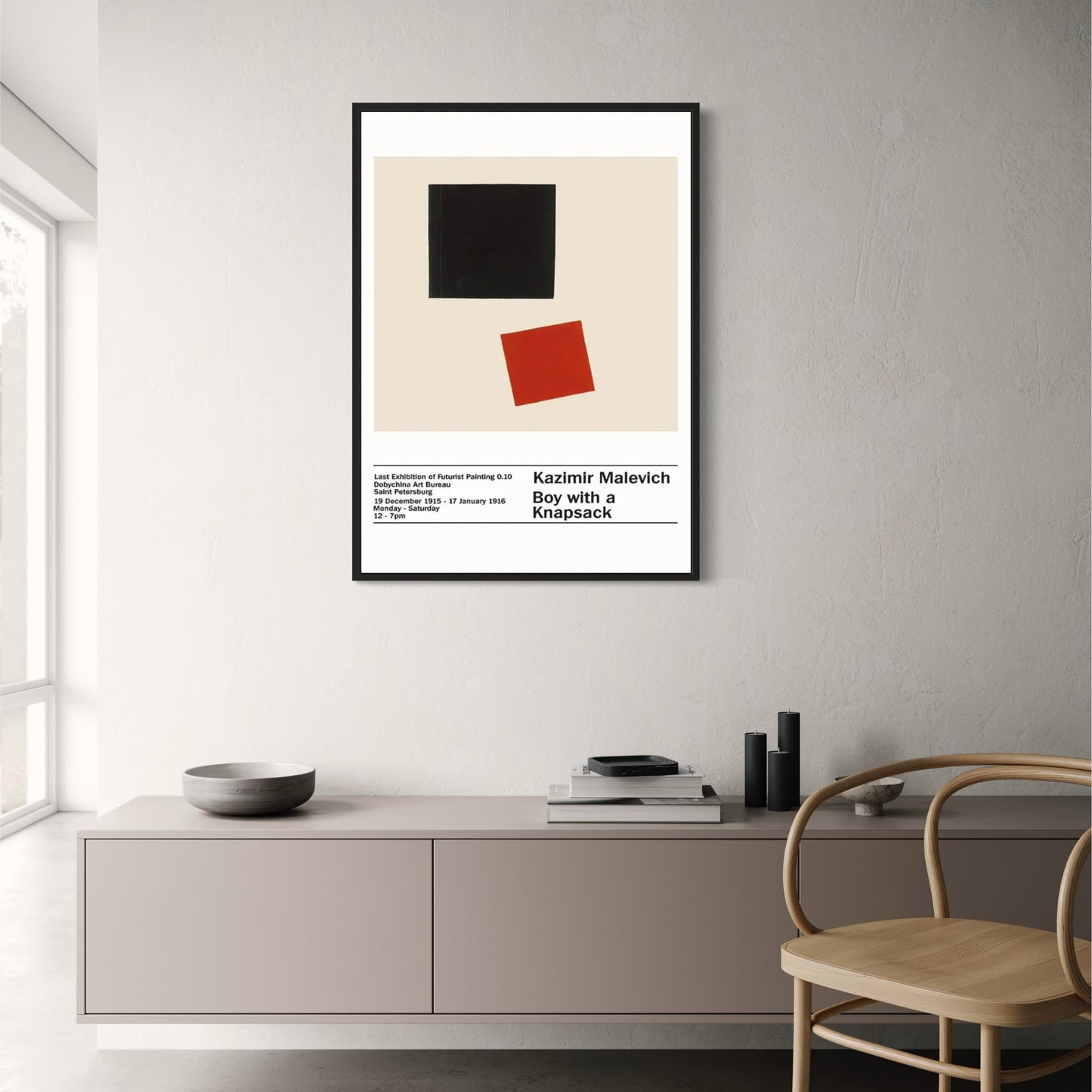 Kazimir Malevich | Jongen met een Rugzak