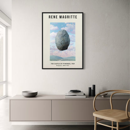 Het Kasteel van de Pyreneeën | René Magritte | Surrealistisch