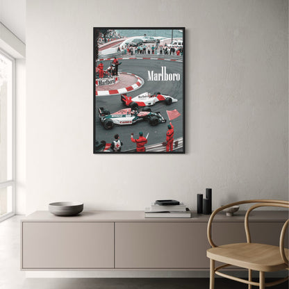 Ayrton Senna gegen Nigel Mansell | Vintage Monaco F1