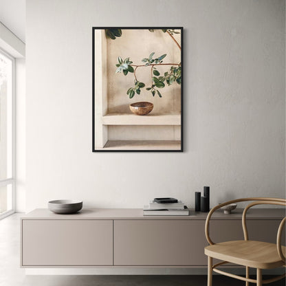 Poster „Bohemian Rustic Reflections“ | Vintage-Wandkunst | Künstlerische Wohndekoration | Visuelle Kunstwerke für das Wohnzimmer | Drucke für rustikale Inneneinrichtung | Einzigartiger Boho-Stil | 24 x 36 Zoll