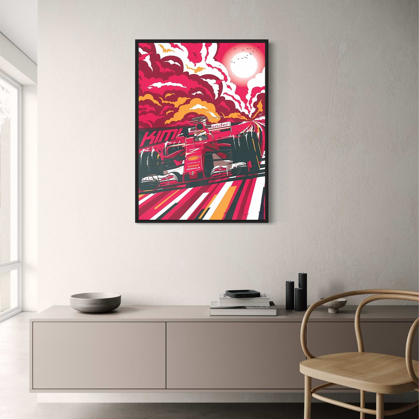 Kimi Raikkonen | Formule 1 Vector Kunst