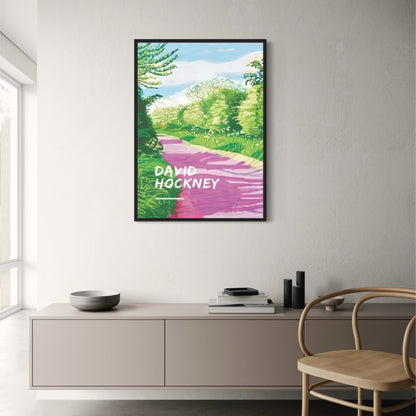 David Hockney | De Roze Weg | Hedendaagse Kunst
