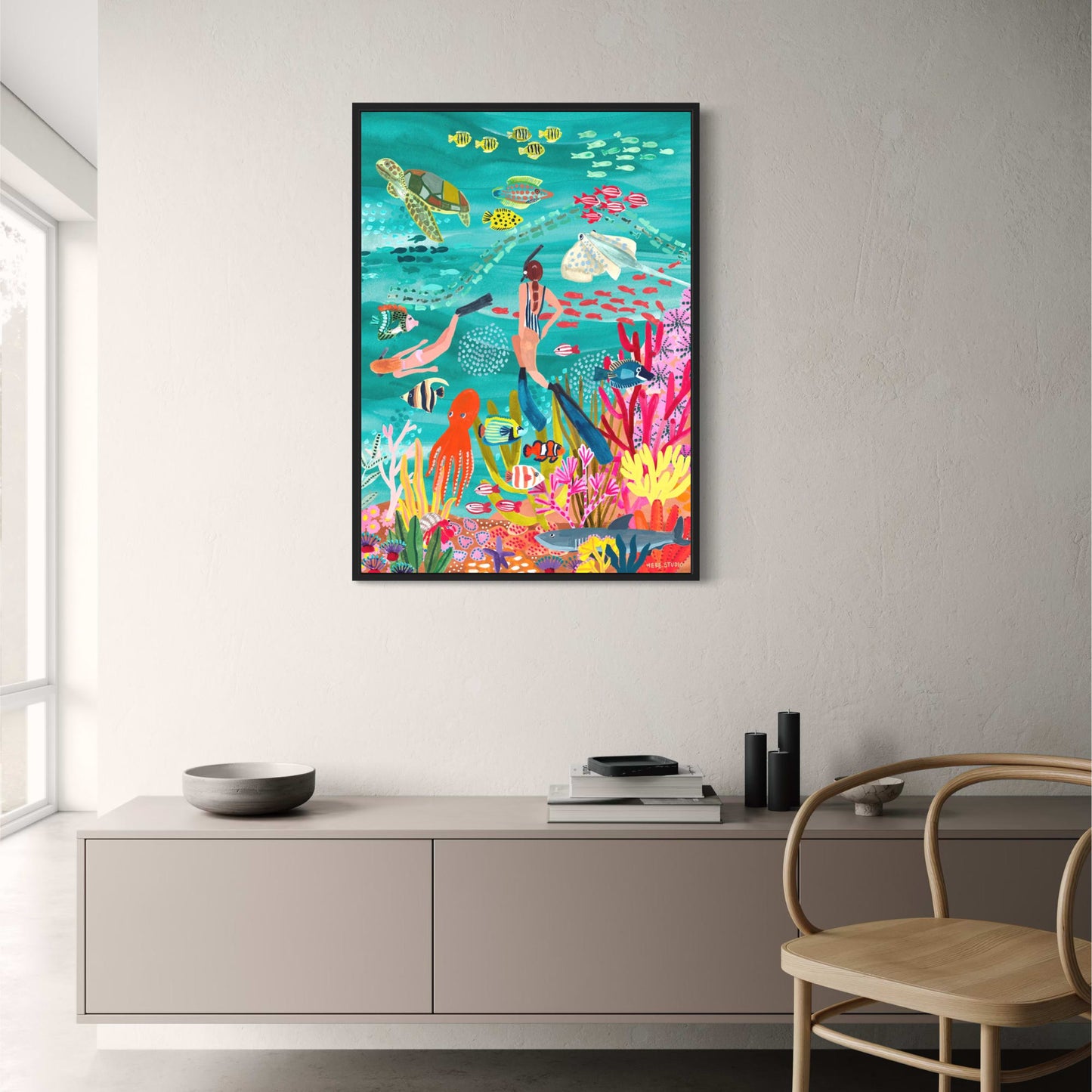 Abstract India Landscape