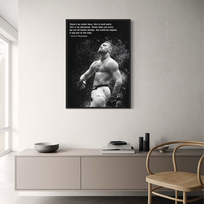 Conor McGregor | Hard Werk Boven Talent | UFC Gym Decor