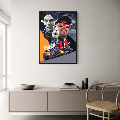 Sergio Perez 11 | Formula 1 Helmet Art