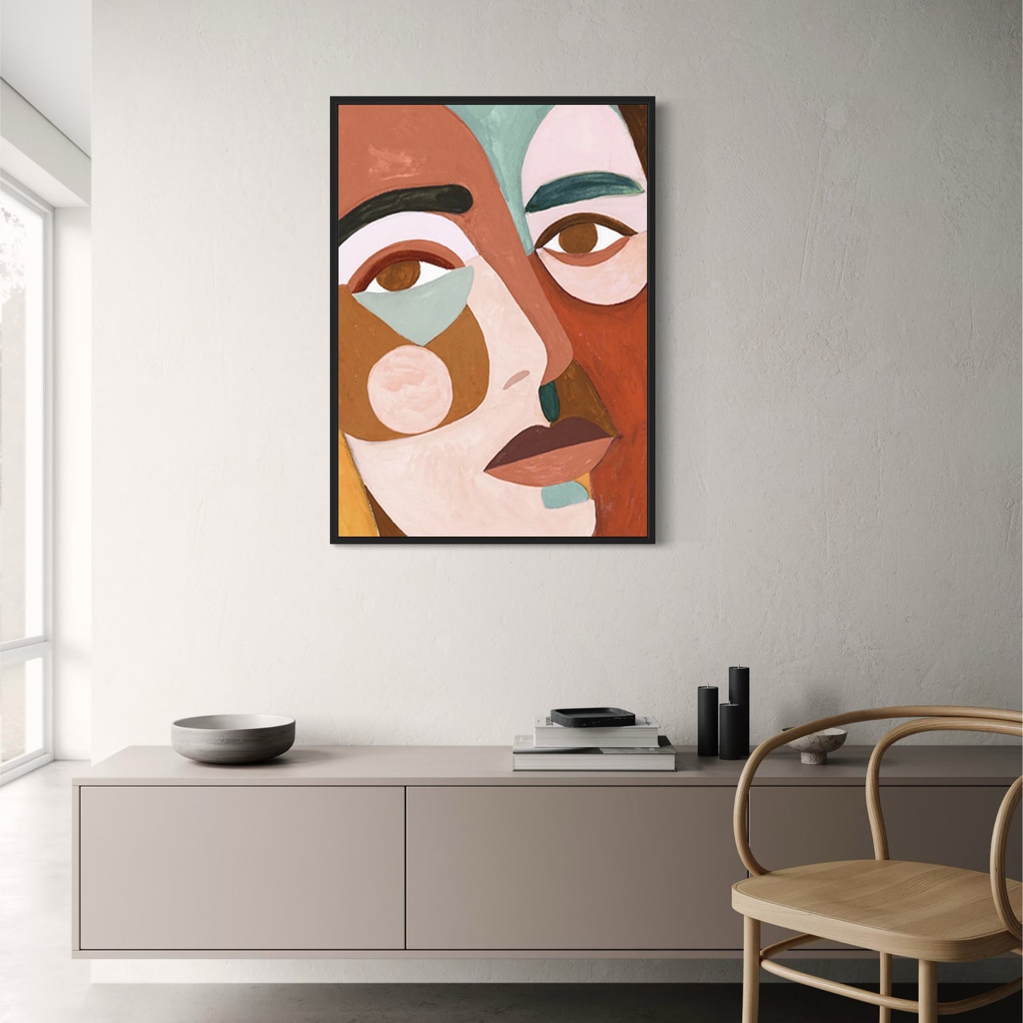 Fragments of Emotion | Abstract Art Poster | Modern Wall Decor | Home & Garden Artwork | Visual Prints | Contemporary Design