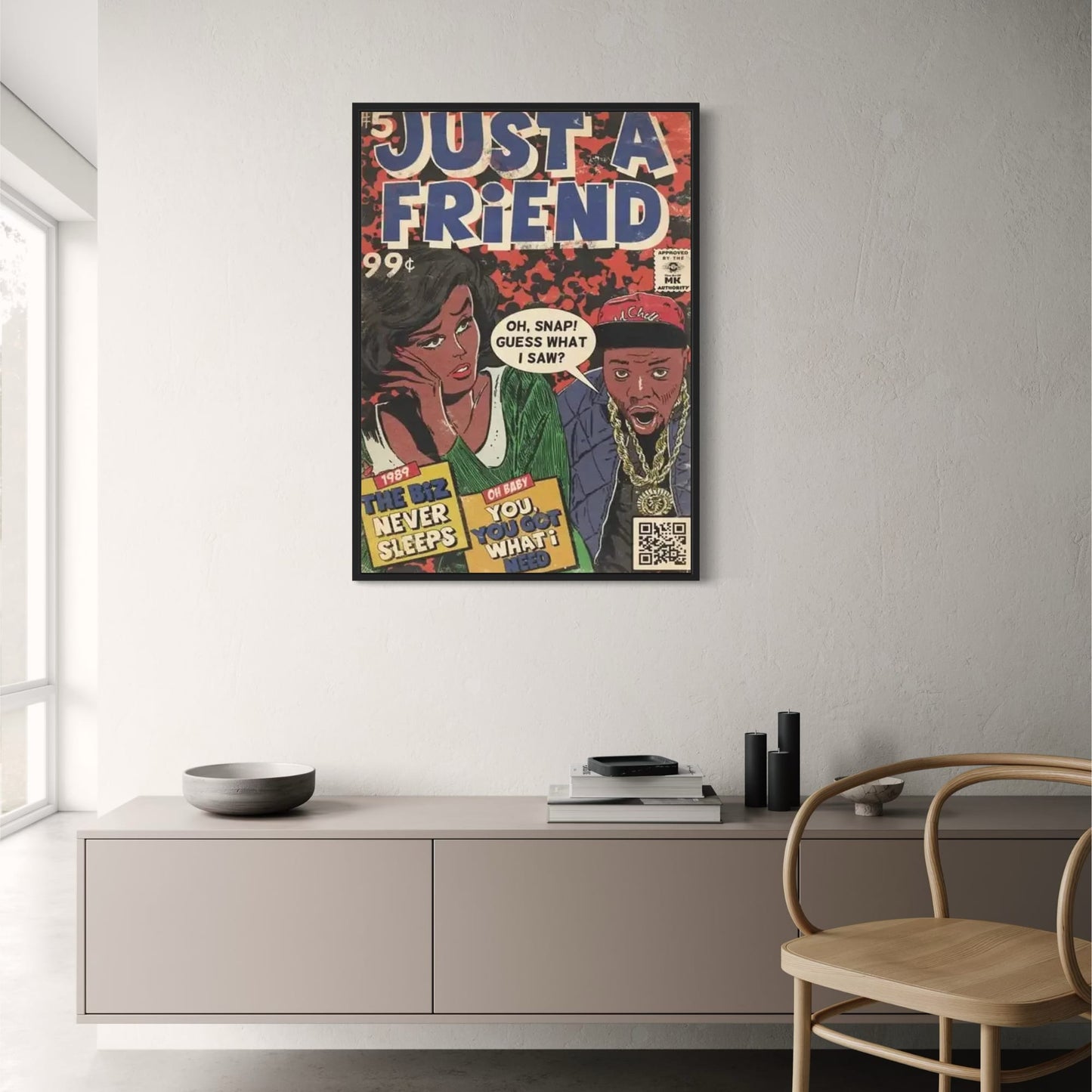 Just A Friend | 1989 The Biz Never Sleeps | Music Comic