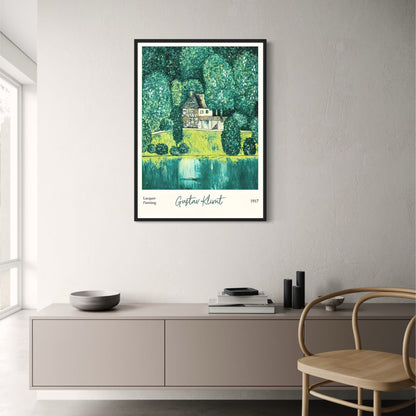 Klimt Tuinbomen | Decoratief Kunstwerk