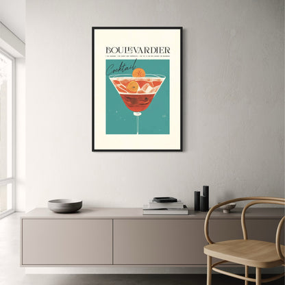 Boulevardier Cocktail | Vintage-Stil