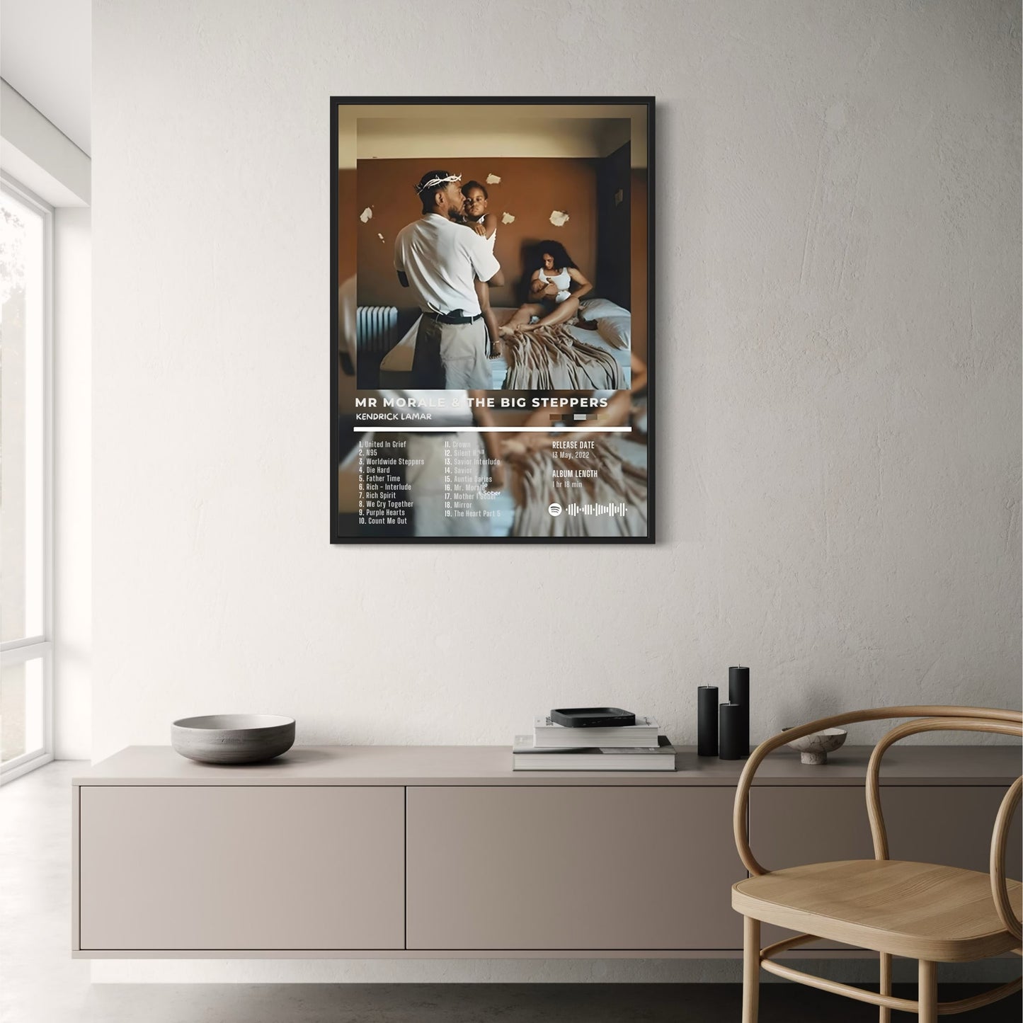 Mr Morale & The Big Steppers | Kendrick Lamar | Iconic Rap Art