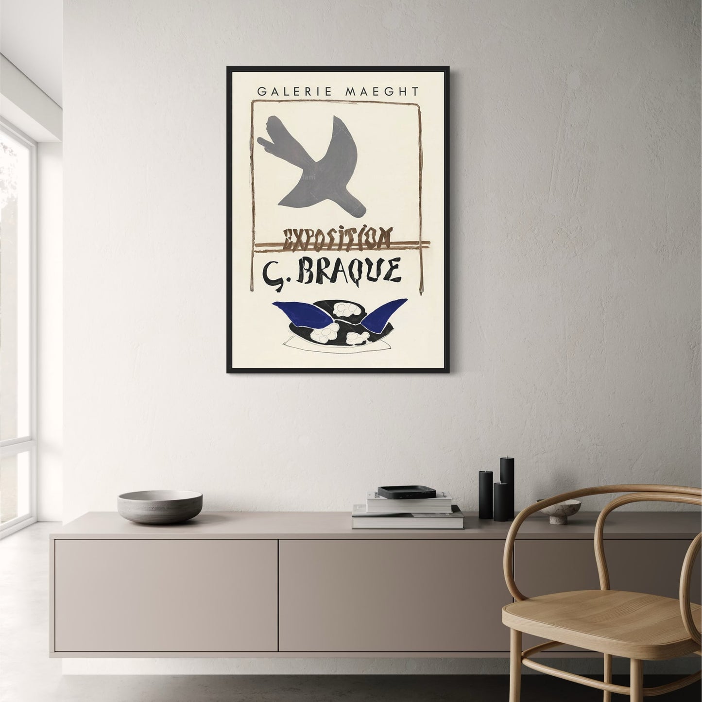 Georges Braque | Galerie Maeght | Mid-Century Modern