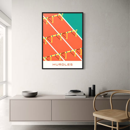 Geometrie van de Overwinning | Sportkunst | Hordelopen