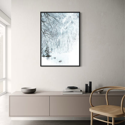 Winterlandschaft | Eissee-Szenerie