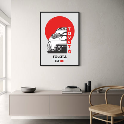 Toyota GT86 | Japanse Auto Kunst