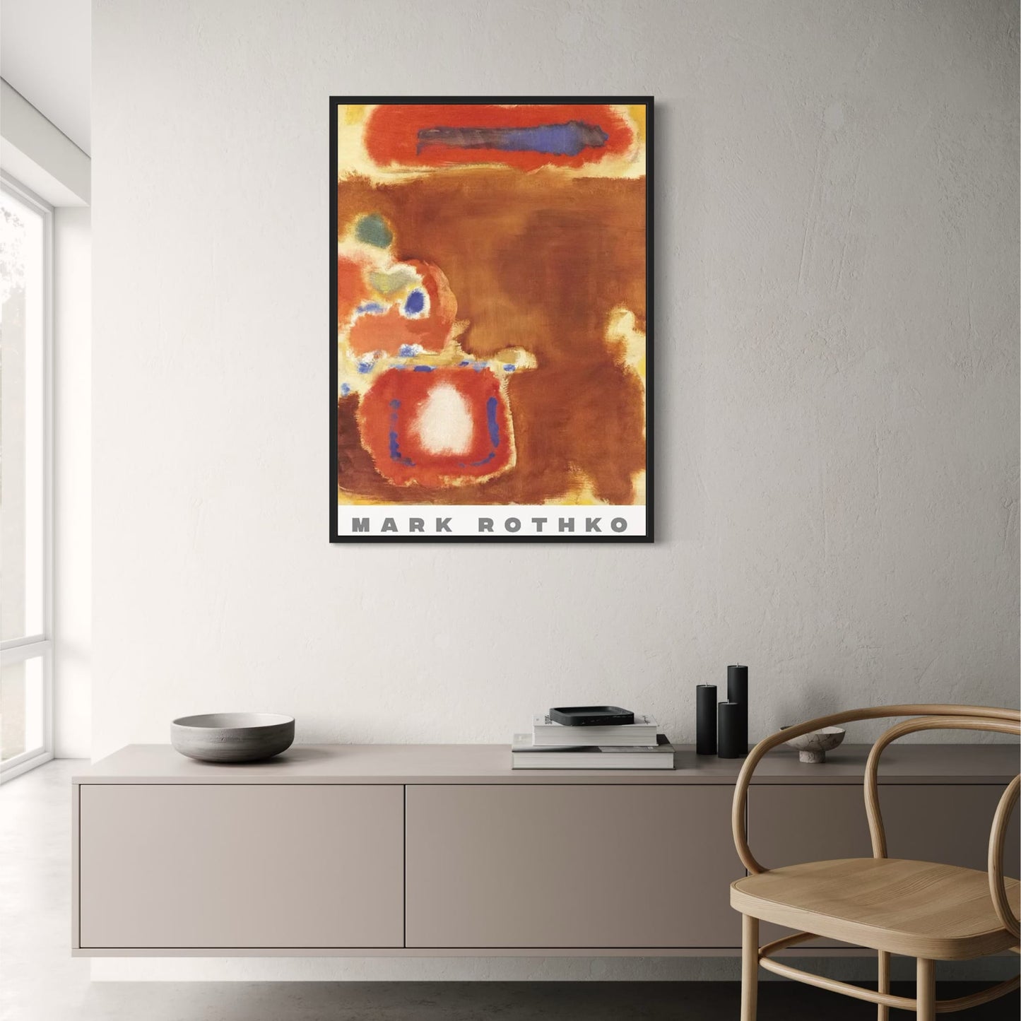 Mark Rothko | Ohne Titel | Abstrakter Expressionismus | Farbenfrohe Stimmung