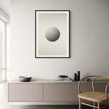 Golf Ball Poster | Celebrating Iconic Golf Legends | Dynamic Artwork of Skill, Passion, and Legacy