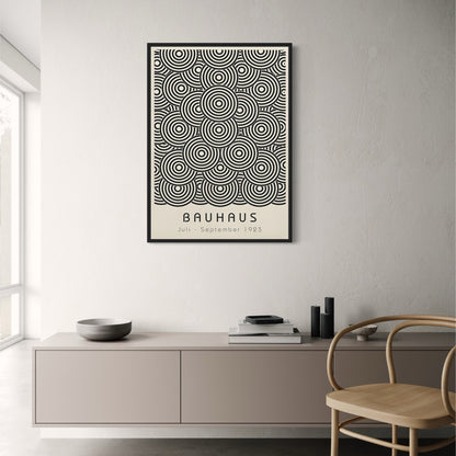 Dynamischer Fokus | Hommage an das Bauhaus 1923 | Moderne Kunst