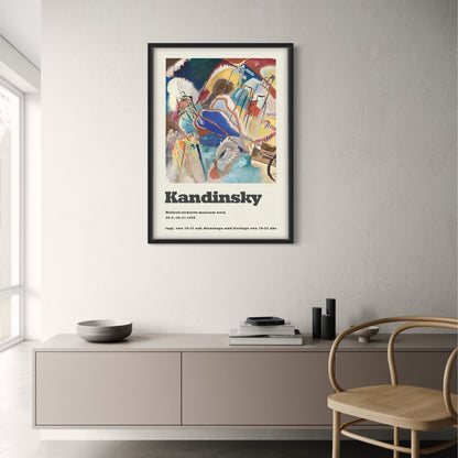 Wassily Kandinsky | Improvisation No.30 Poster | Abstract Art | Wall Decor | High-Quality Print | Home & Garden Decor